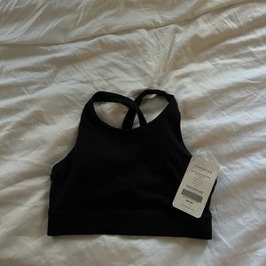 Fabletics black sports bra - Ella high impact